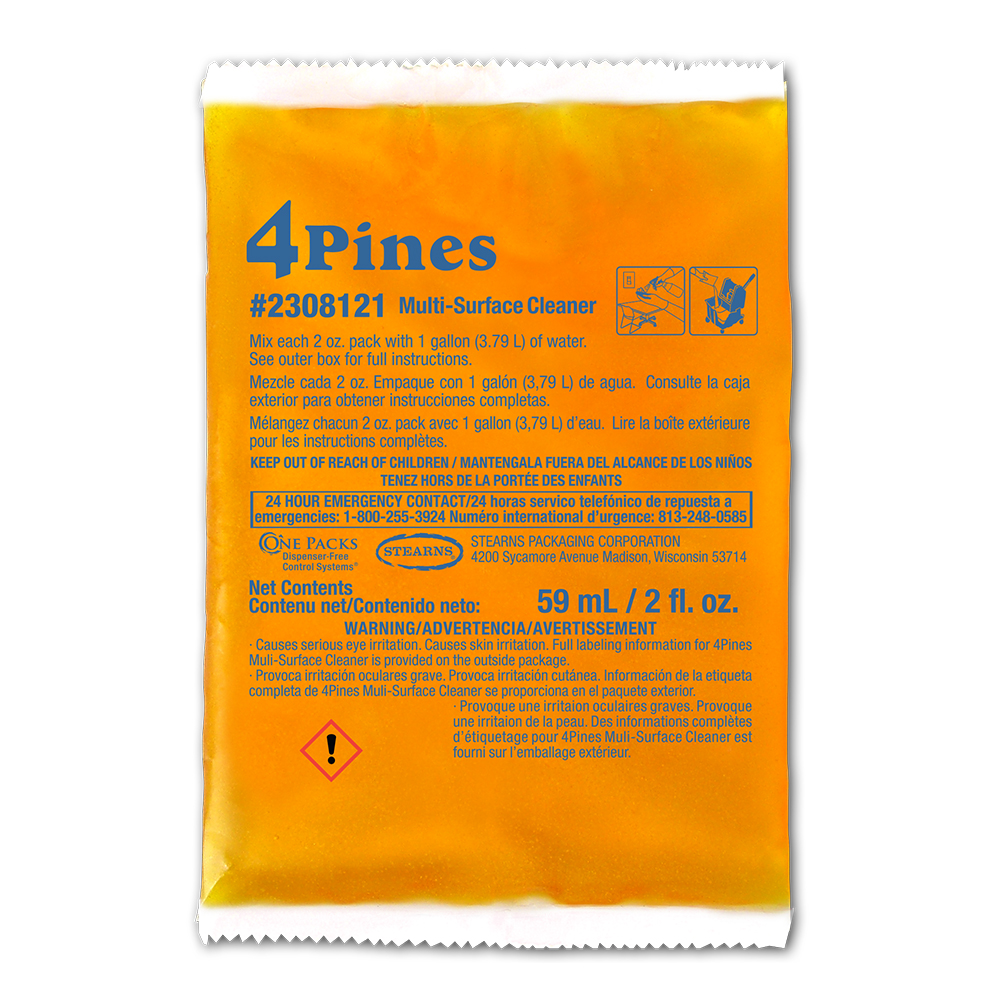 One Packs® 4 Pines® Deodorizing Cleaner