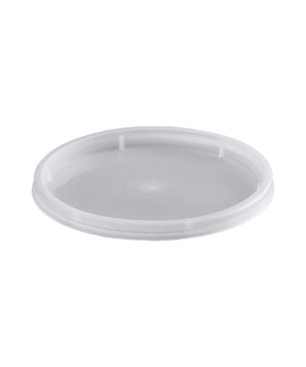 PP HEAVY LIDS CLEAR FOR DELI CONTAINER 8-32oz ROUND - 480/CASE