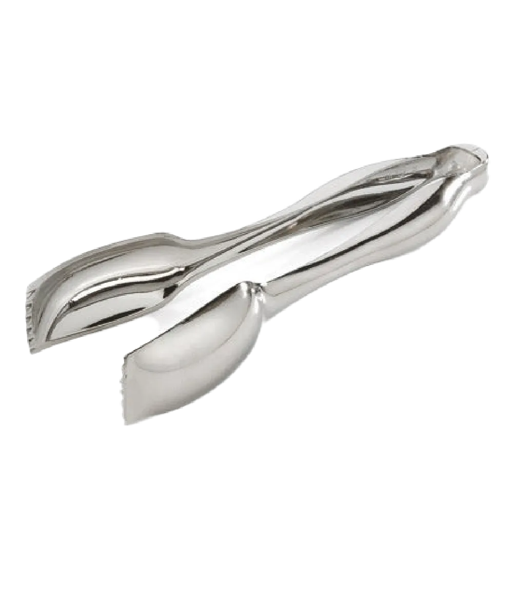 FOOD SERVING TONG 8.5" PLASTIC SILVER - 40/CASE