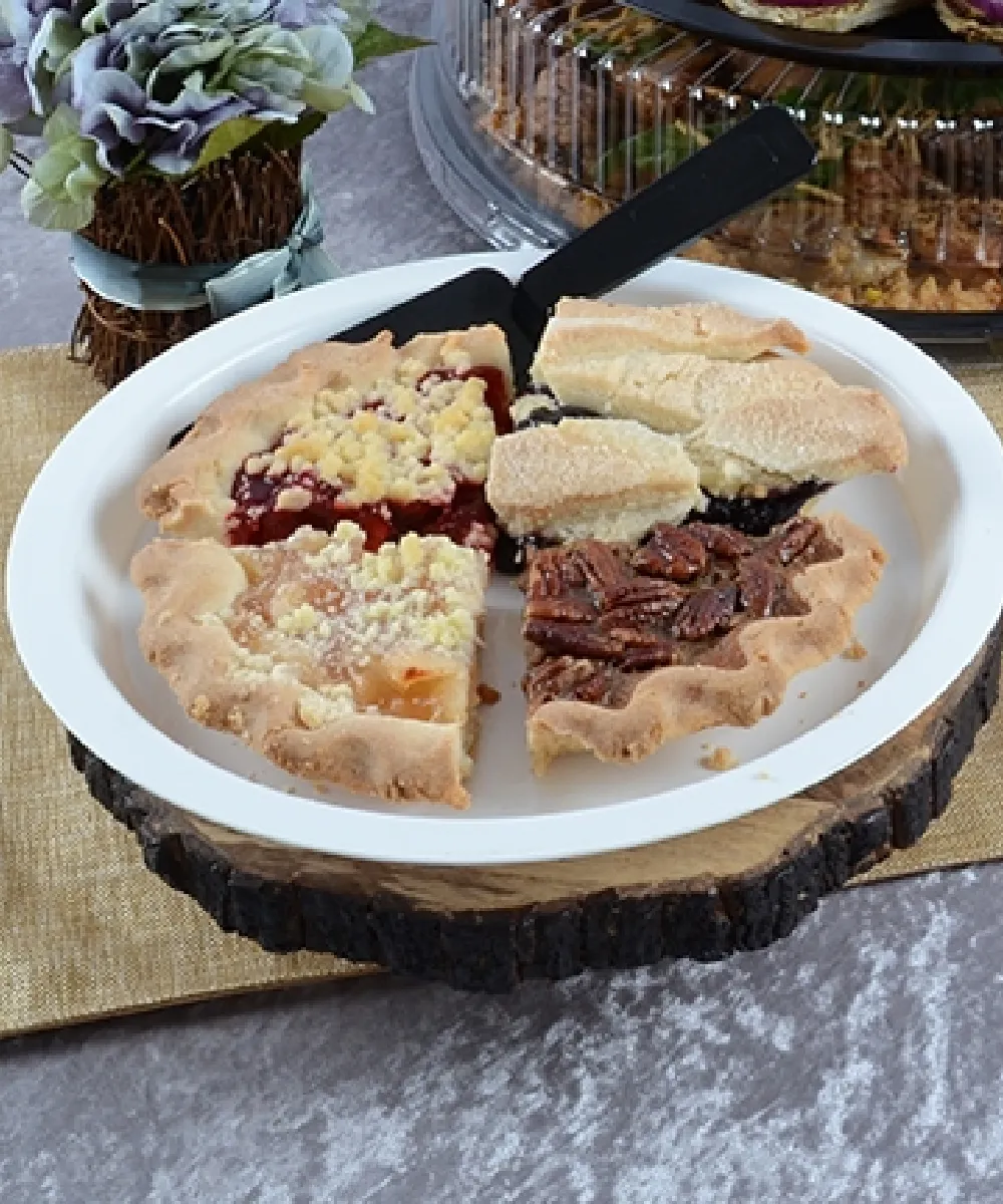 TRAY 12" ROUND WHITE POLYPRO PLASTIC ANGLED HIGH RIM PLATTER - 25/CASE