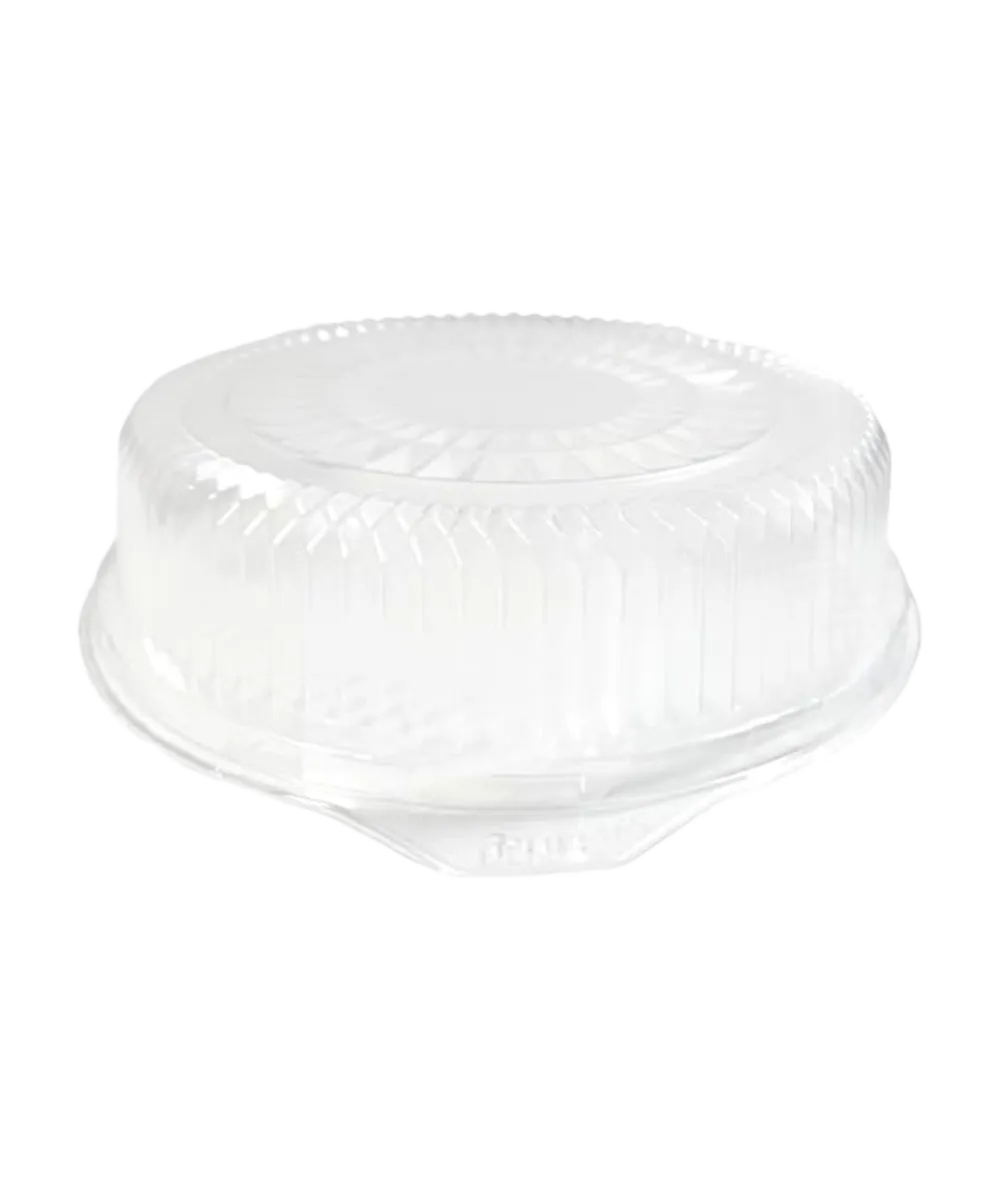 TRAY LID 18" ROUND DEEP DOME CLEAR PET FOR 18" PLATTER RM SUSTAINABLE  - 50/CASE