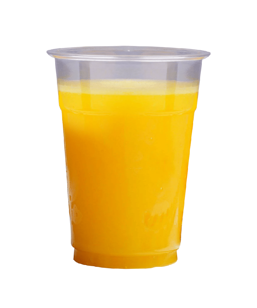 FOOD CATERING 10oz PET CLEAR PLASTIC ROUND CUP - 1000/CASE
