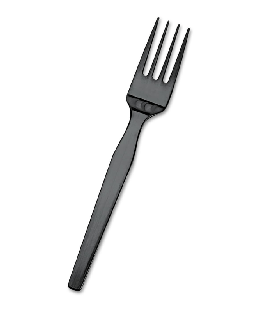 FORK BLACK PLASTIC / SMARTSTOCK CUTLERY - 960/CASE