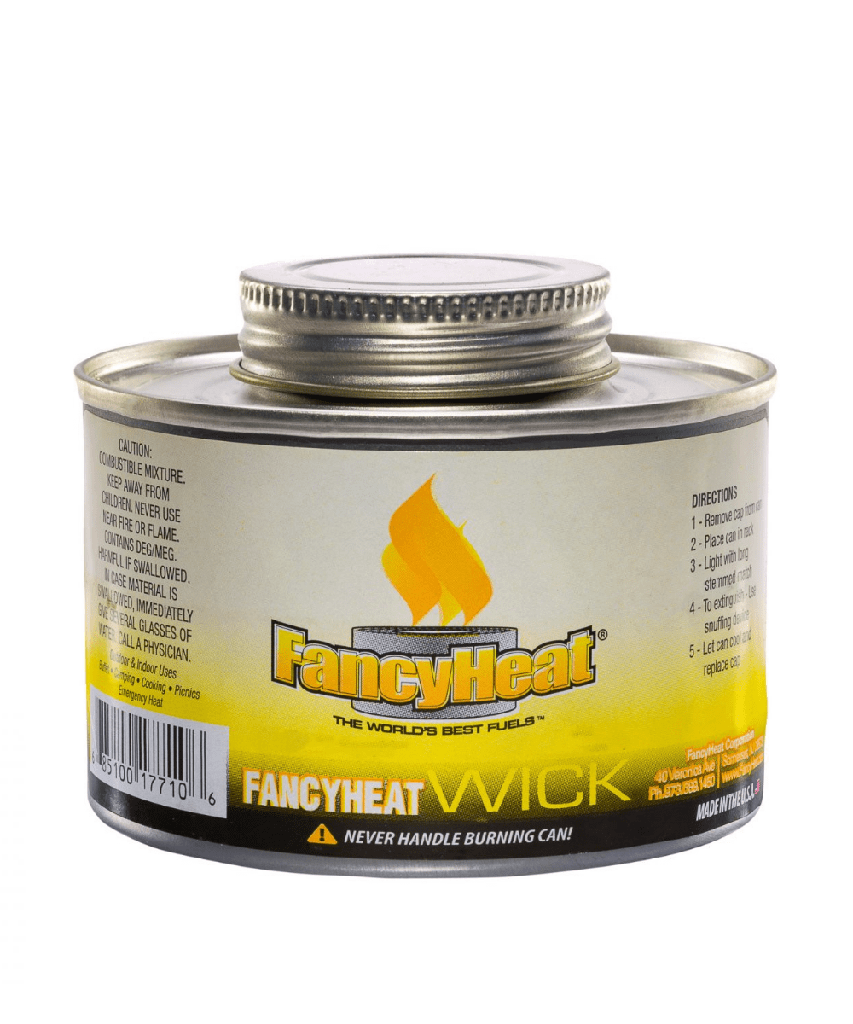 FUEL CHAFING 4HRS GLYCOL FANCY HEAT SCREW CAP - 24/CASE