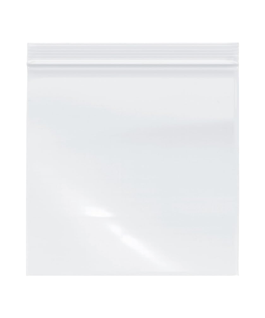 BAG ZIPLOCK CLEAR PLASTIC 2MIL 8"X8" - 1000/CASE
