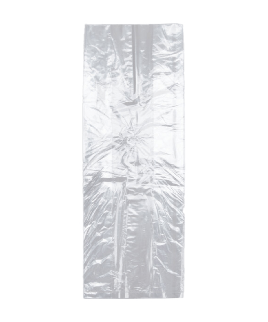 BAG FOOD CLEAR PLASTIC 6"X3"X15" - 1000/CASE