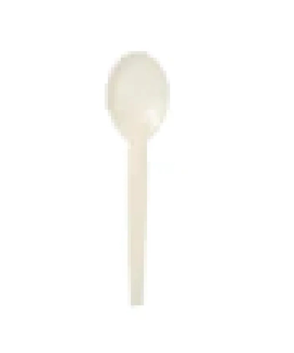 SOUP SPOON NATURAL BIO MATERIAL CORN / COMPOSTABLE - 1000/CASE