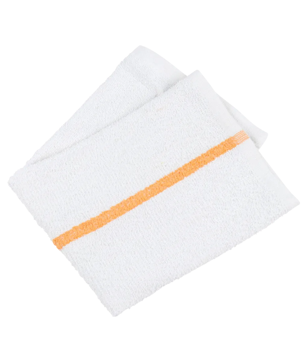 QWICK WICK TERRY TOWELS - GOLD STRIPE 18”x10”x10” (60) - 60/CASE