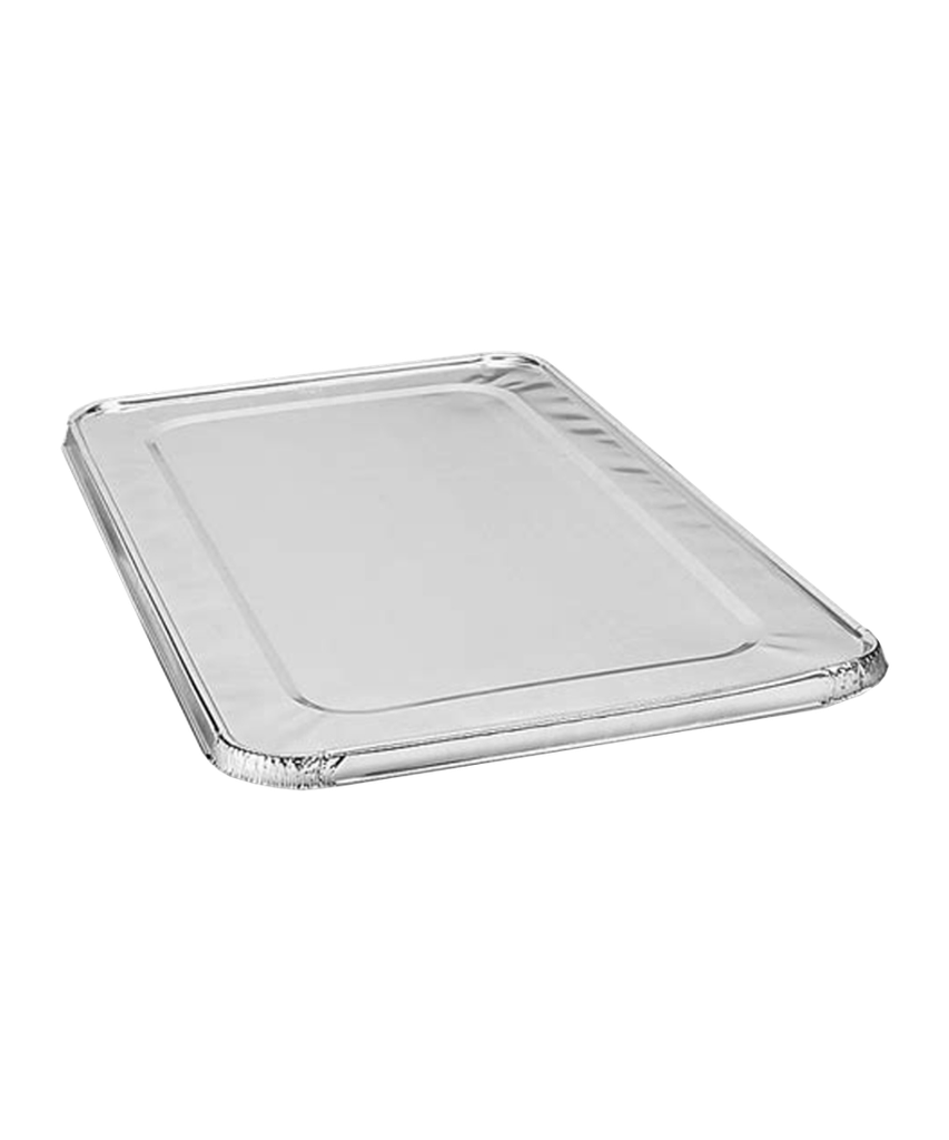 CATERING TRAY / STEAM TABLE PAN LID ALUMINUM FOR HALF TRAY - 50/CASE