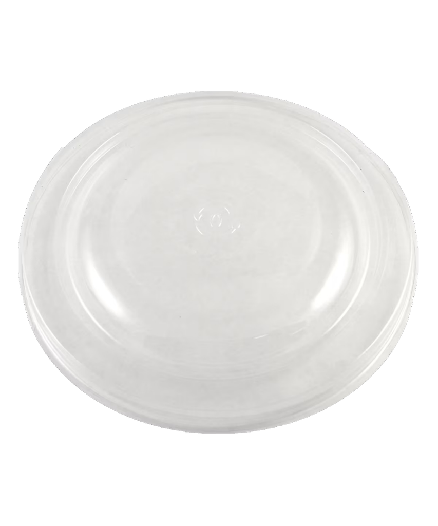LID CLEAR PLA 16-32oz FIBER BOWL & 42oz NoTree WIDE PAPER BOWL COMPOSTABLE - 300/CASE