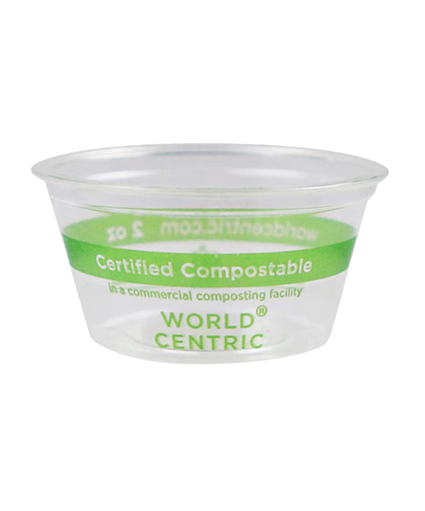 SOUFFLE / PORTION CUP 2oz PLASTIC CLEAR ROUND - 2000/CASE