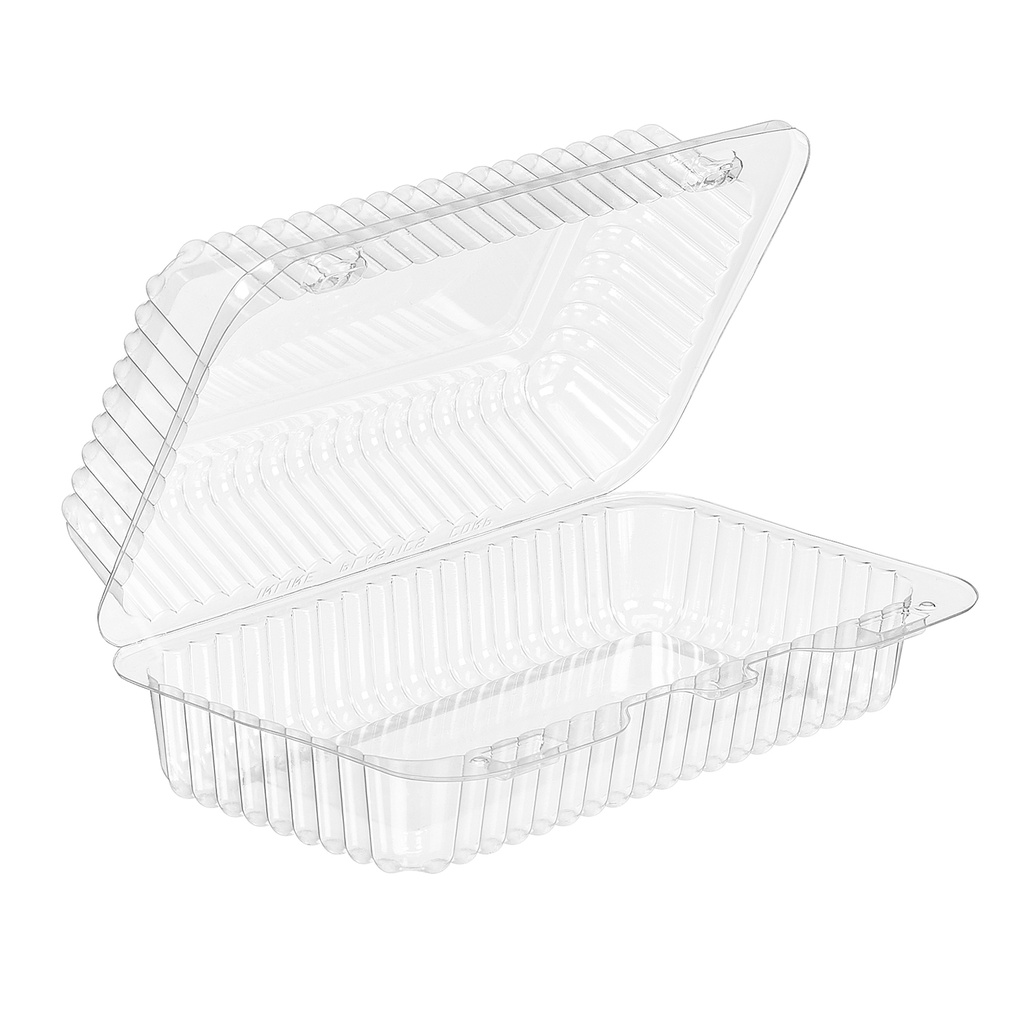 CLAMSHELL 29oz SINGLE COMPARTMENT 6.63x3.44 RECTANGULAR CLEAR - 400/CASE