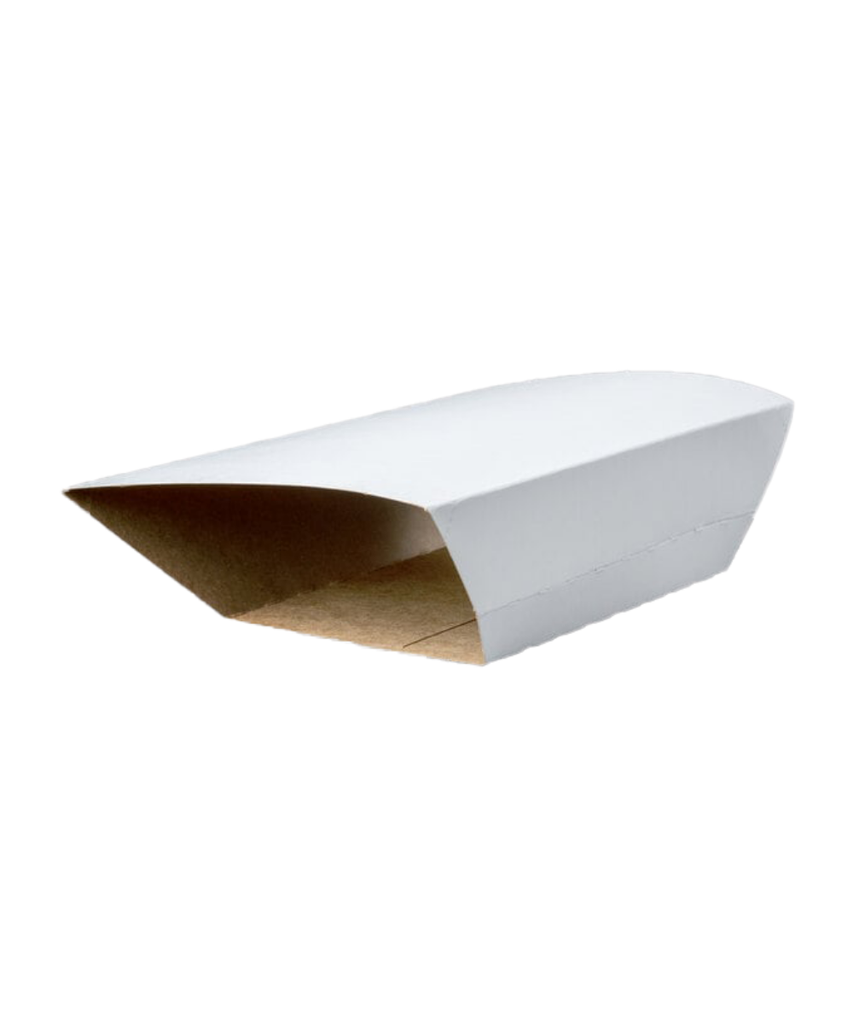 SLEEVE FOR FOOD TRAY 3LB PAPER WHITE - 250/CASE