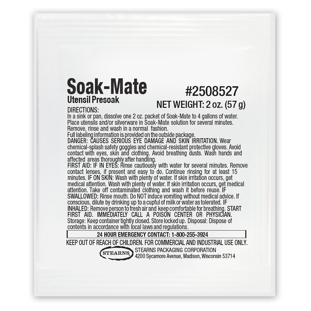 One Packs® Soak-Mate Utensil Presoak
