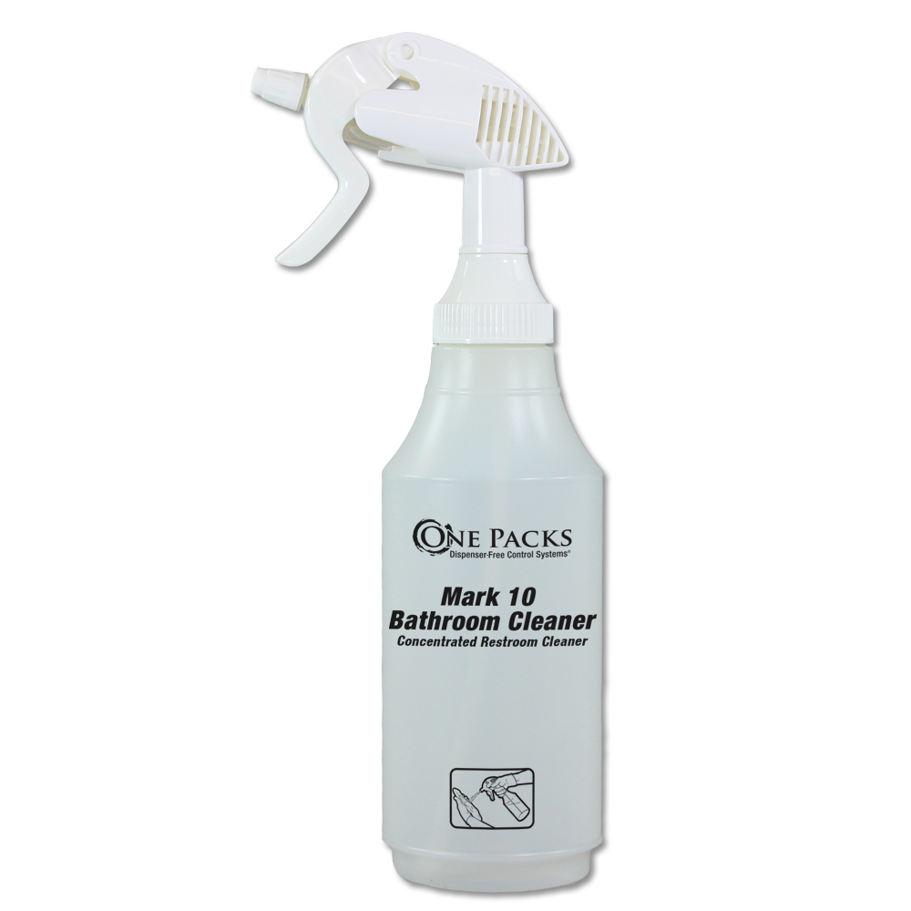 One Packs® Mark 10 Bathroom Cleaner 32 oz. Spray Bottle
