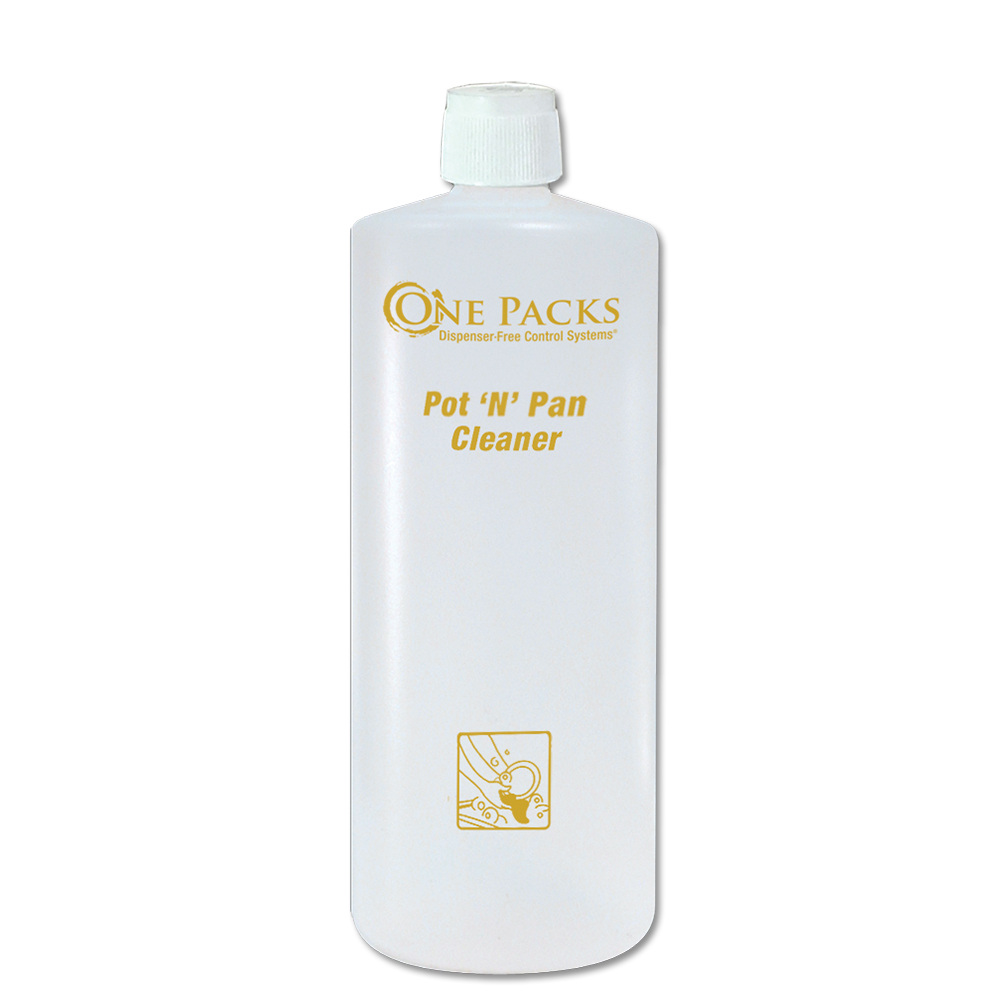 One Packs® Pot ‘N’ Pan Cleaner 32 oz. Bottle with Spout Cap