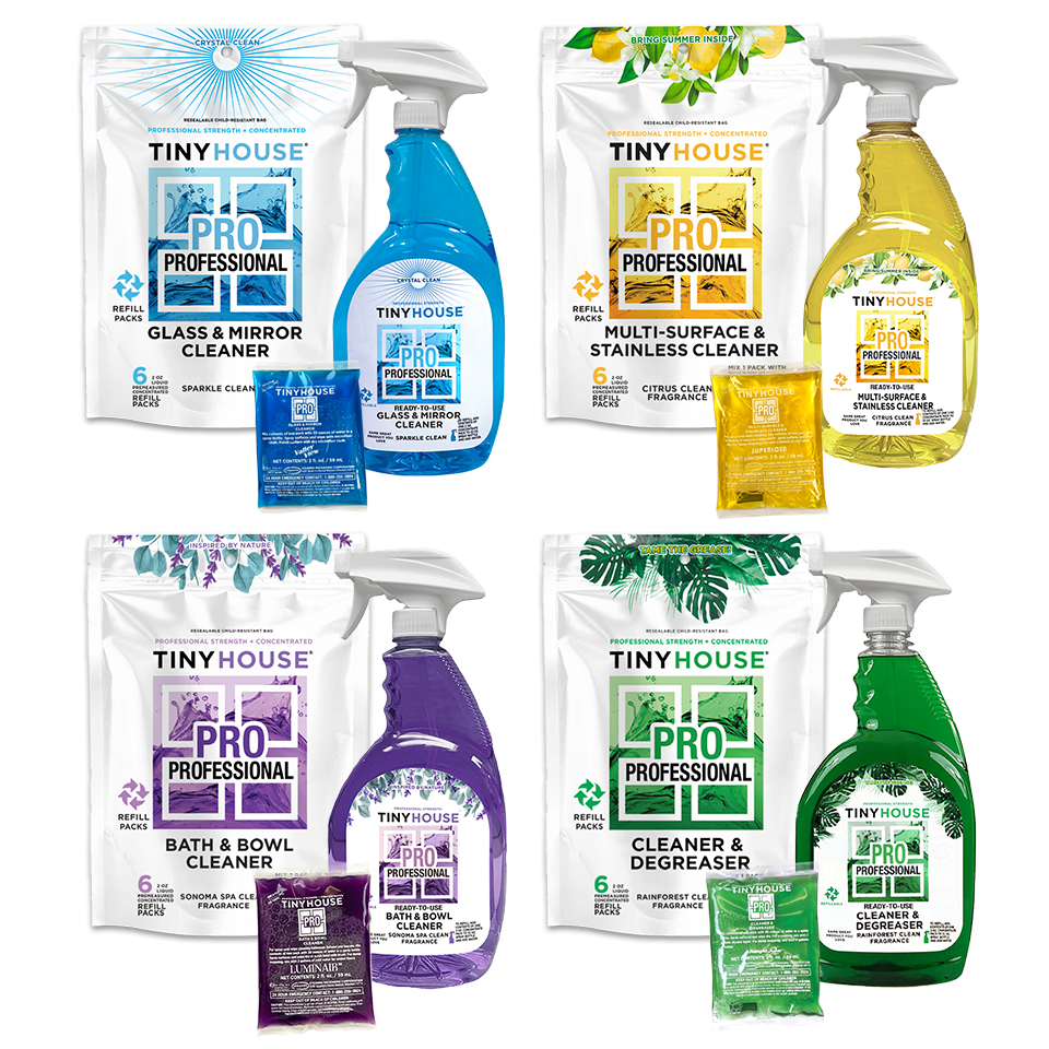 Tiny House® PRO Cleaning Solutions Kit