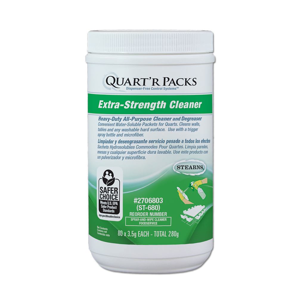 Quart’r Packs® Extra-Strength Cleaner
