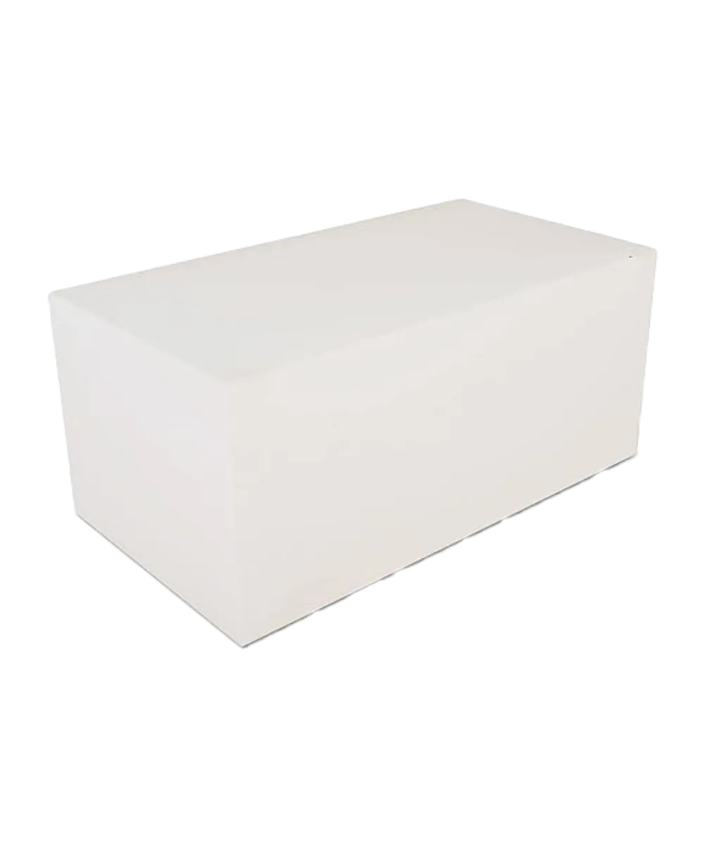 LUNCH BOX 9"X5"X4" PAPER BOARD WHITE RECTANGULAR AUTO BOTTOM NO ASSEMBLY REQUIRED CARRYOUT RECYLABLE - 250/CASE