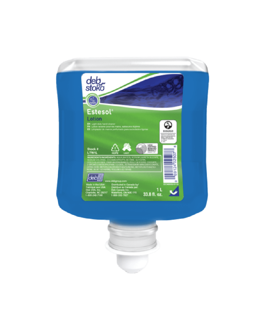 HAND CLEANER FOAM DEB GROUP REFRESH AZURE 1 LITRE BOTTLE - 6/CASE