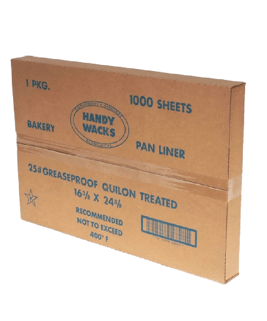 BAKING PAN LINER PAPER #25 WHITE QUILLON - 1000/BX