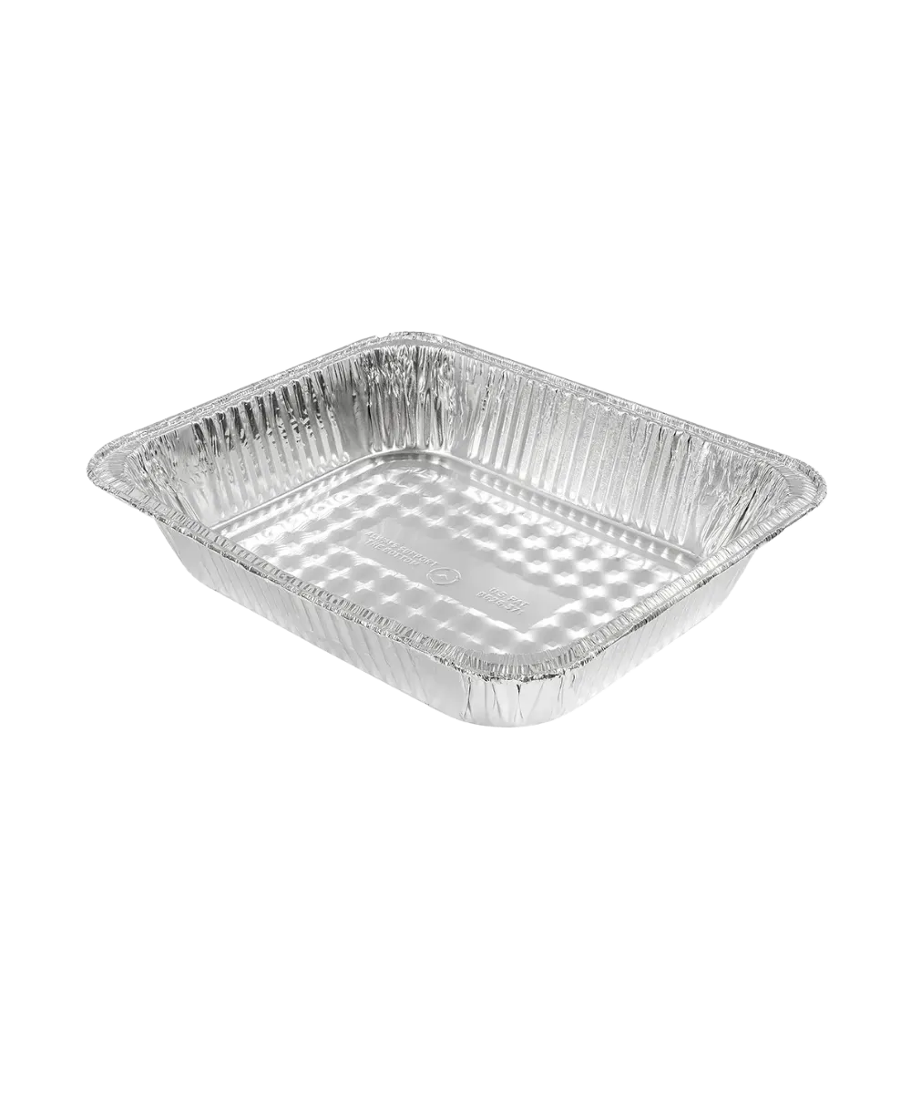 TRAY / STEAM TABLE PAN ALUMINUM HALF DEEP X-HVY HANDIMAX RECYCLABLE - 100/CASE