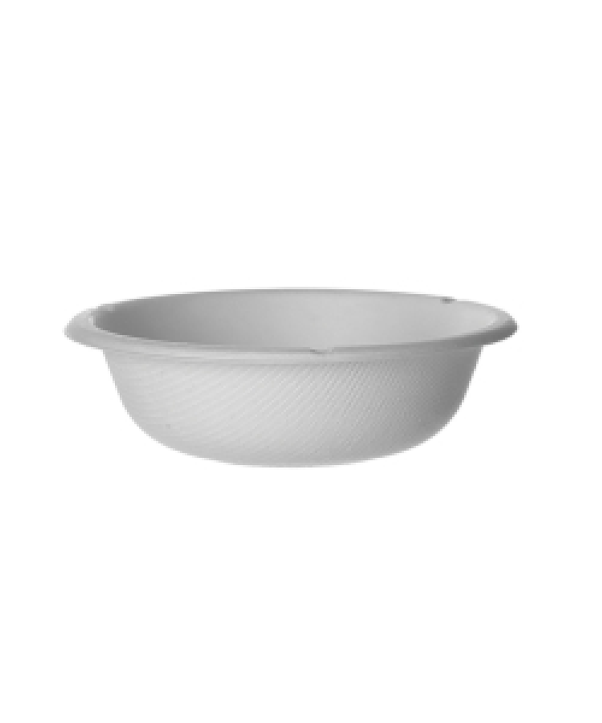 BOWL 6oz ROUND WHITE SUGARCANE COMPOSTABLE VANGUARD™ RENEWABLE &  - 1800/CASE