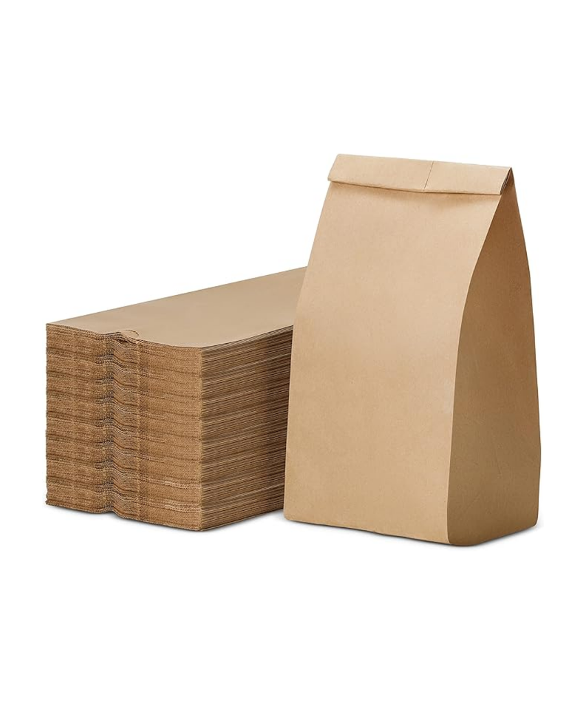 BAG PAPER 5# KRAFT RECYCLABLE - 500/CASE