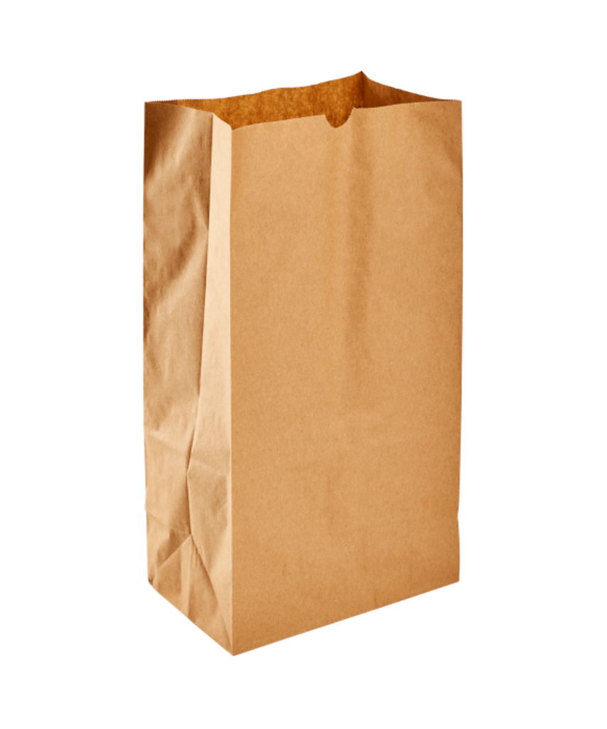 BAG PAPER #12 KRAFT RECYCLABLE - 1000/CASE
