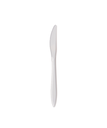 KNIFE MEDIUM WEIGHT PLASTIC WHITE DINNERWARE CUTLERY - 1000/CASE