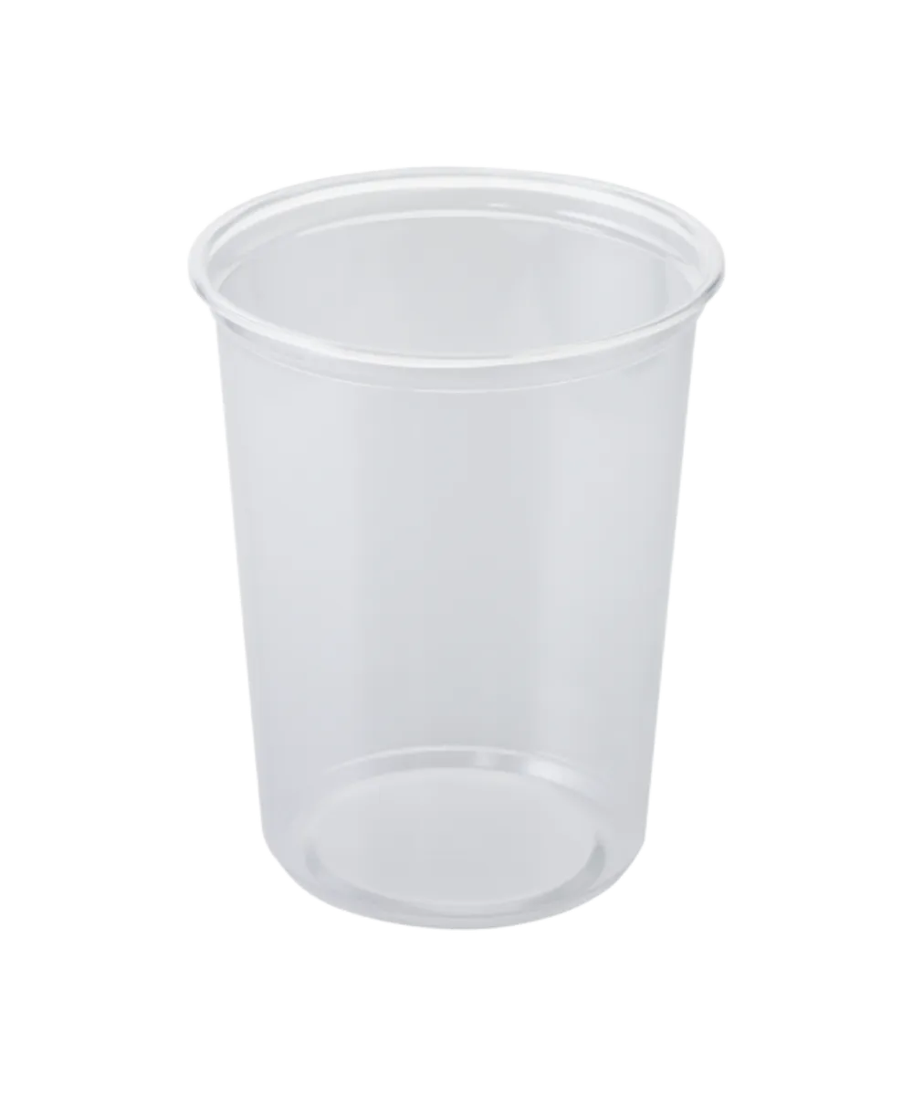 DELI CONTAINER 32oz PP PLASTIC CLEAR 117mm KARAT - 500/CASE