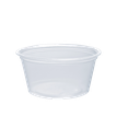 SOUFFLE / PORTION CUP 2oz CLEAR PLASTIC ROUND - 2500/CASE