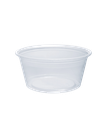 SOUFFLE / PORTION CUP 3.25oz CLEAR PLASTIC ROUND - 2500/CASE