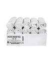 CAN LINER 40"X48" 45 GALLON 16M X-HVY CLEAR PLASTIC 8MC HIGH-DENSITY HCR HI-LENE ANTIMICROBIAL ODOR CONTROL TRASH BAG CORELESS ROLL - 250/CASE