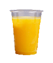 FOOD CATERING 10oz PET CLEAR PLASTIC ROUND CUP - 1000/CASE