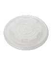 LID 8oz CPLA TRANSLUSCENT ROUND FOR FOOD CONTAINER 90MM - 1000/CASE