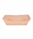 FOOD TRAY BOAT 1/2lb PAPER KRAFT RECTANGULAR - 1000/CASE