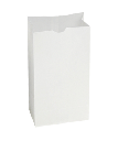 BAG PAPER BAKERY 8lb WHITE SOS Dubl Wax® RECYCLABLE - 1000/CASE