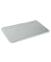 CATERING TRAY / STEAM TABLE PAN LID ALUMINUM FOR HALF TRAY - 100/CASE