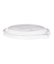 BOWL LID 6oz 8oz WorldView™ FLAT CLEAR PLA FOR COUPE BOWL  - 600/CASE