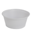 SOUFFLE / PORTION CUP 3.25oz PET CLEAR ROUND DIXIE - 2400/CASE