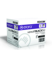 GLOVES VERSAFIT LARGE BLACK NITRILE ENHANCED SYNTHETIC - 1000/CASE