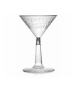 CUP PLASTIC 10oz ROUND CLEAR MARTINI - 24/CASE