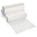 CAN LINER CLEAR 23x17x46 1.5mil 10/10 ROLLS - 100/CASE